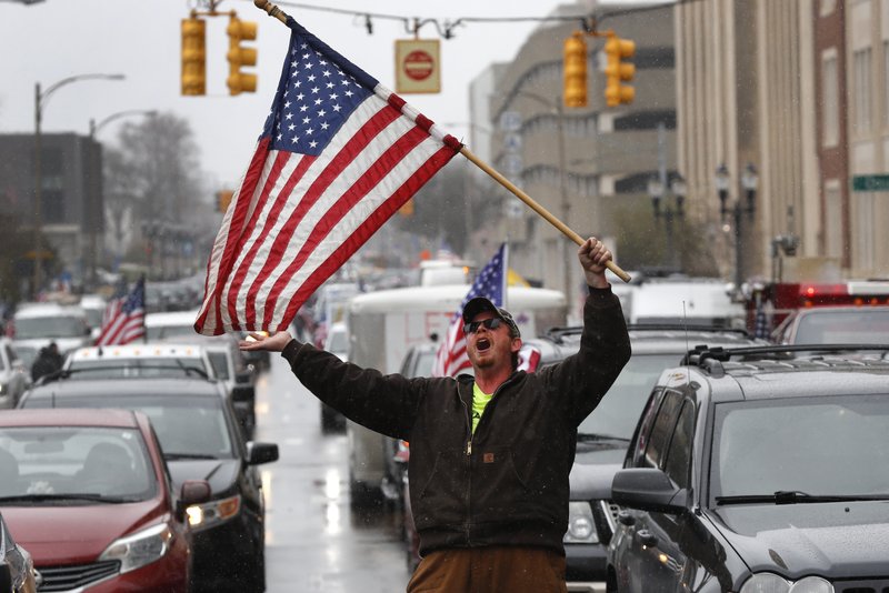 ‘Sick and Tired’: Thousands roil Capitol over Whitmer orders